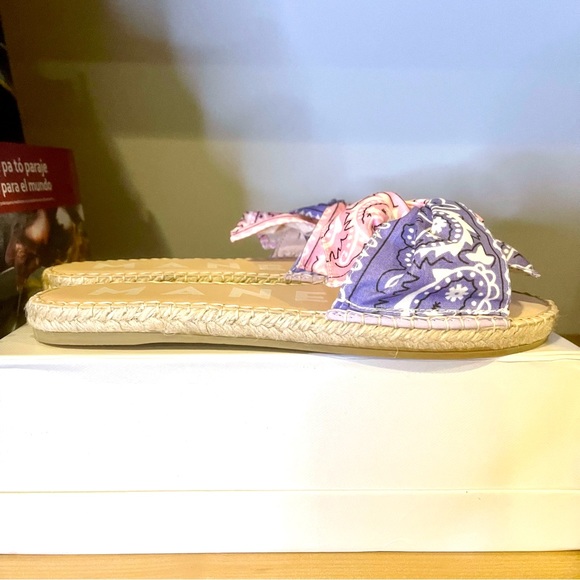 Espadrille slides with bandana print by Manebi - Picture 3 of 4